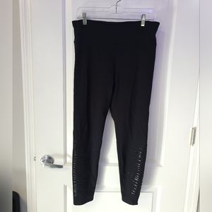 Marika black workout leggings